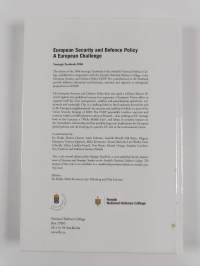 European security and defence policy : a European challenge