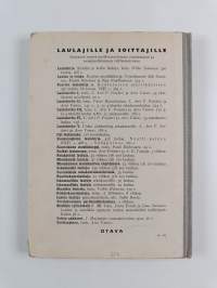 Laulukerho 5 : Uutta ohjelmistoa sekakuoroille
