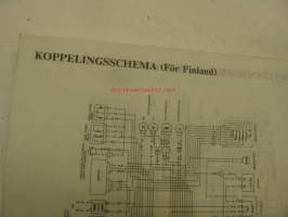 Suzuki GSX-R750 owner´s manual -käyttöohjekirja englanniksi