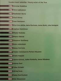 Vuoden nuori taitelija 1984 - 2004 - Yong Artist of the year. ( Suomalaiset taitelijat, taidenäyttelyt, kuvataiteilijat, taidepalkinnot )