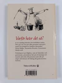 Varför heter det så? : kulinariska kåserier