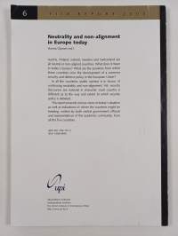 Neutrality and non-alignment in Europe today