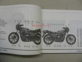 Kawasaki Ninja Z750GP (Z750-R1) owner´s manual -käyttöohjekirja englanniksi