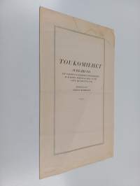 Toukomiehet : juhlaruno 21 yleisen kansakoulukokouksen avajaisiin Sortavalassa 12 päivänä kesäkuuta 1934