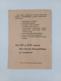 Miten hallitus vakauttaa maamme talouselämää?