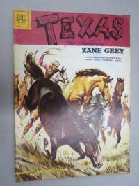 Texas 1958 nr 1 - Zane Grey - Villihevosten kuningas -sarjakuvalehti