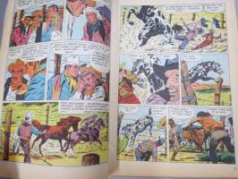 Texas 1958 nr 1 - Zane Grey - Villihevosten kuningas -sarjakuvalehti