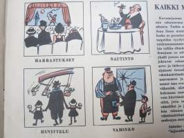 Kurre 1955 - Postipankki kevättervehdys - asiakaslehti; Sähköiset reikäkorttikoneet, Kaikki maksaa -kuvasarja, Rahapaja, Postilaatikot kuntoon, Postitalo Hämeenlinna
