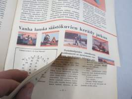 Kurre 1955 - Postipankki kevättervehdys - asiakaslehti; Sähköiset reikäkorttikoneet, Kaikki maksaa -kuvasarja, Rahapaja, Postilaatikot kuntoon, Postitalo Hämeenlinna