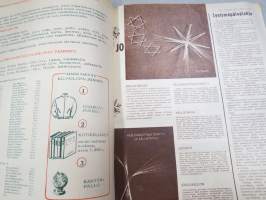 Lasten Maailma 1955 nr 11, tehtäviä, tarinoita, sarjakuvia, päätoimittaja Markus Rautio, takasivu leikattava nuken kehto