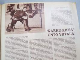 Lasten Maailma 1955 nr 11, tehtäviä, tarinoita, sarjakuvia, päätoimittaja Markus Rautio, takasivu leikattava nuken kehto