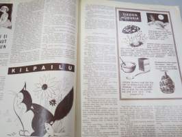Lasten Maailma 1955 nr 8, tehtäviä, tarinoita, sarjakuvia, päätoimittaja Markus Rautio, kuvituksia mm. Maija Karma, takasivu Paperipoika Yki (paperinukke)