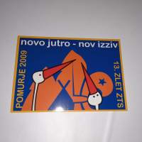 Partio  eri partioleireiltä tai partioaiheisia kirjekuoria korttejanovo jutro 2009 pomurje 13.zletzts
