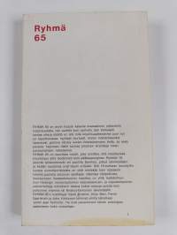 Ryhmä 65 : nuorta proosaa ja lyriikkaa