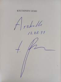 Keltainen leski (signeerattu, tekijän omiste)