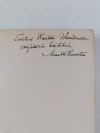Savo-karjalaisen osakunnan historia 1857-1887 (signeerattu, tekijän omiste)