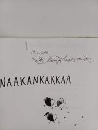 Naakankakkaa (signeerattu, tekijän omiste)