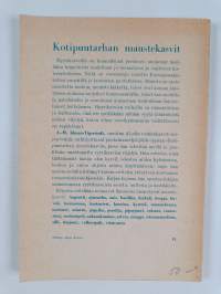 Kotipuutarhan maustekasvit