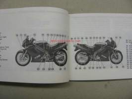 Kawasaki ZZ-R250 (EX250-H2) owner´s manual -käyttöohjekirja englanniksi