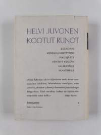 Kootut runot