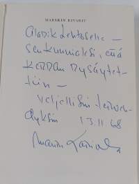 Marskin ritarit (signeerattu, tekijän omiste)