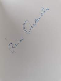 Hukkuva tarttuu oljenkorteen (signeerattu)
