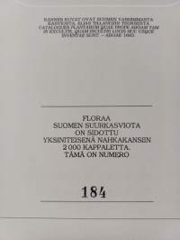 Flora : Suomen suurkasvio (kotelossa) (numeroitu)