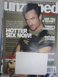 Unzipped 2001 nr 6 -gay-lehti / gay magazine / adult graphics magazine