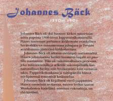 Johannes Bäck taisteleva julistaja 1850-1901