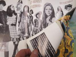 Tilkku-Tiina 1969 nr 2 - PMK (Puuvillatehtaiden Myyntikonttori) asiakaslehti, muotia, tuotetietoa, sisustusta ym.