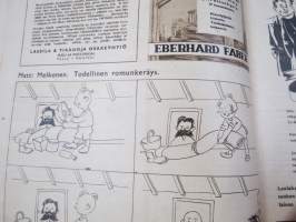 Suomen Kuvalehti 1943 nr 39, 25. syysk., kansikuva SS-vapaaehtoisten sankarihautajaiset Hietaniemessä, V.E. Tuompo,Mihaila &amp; Mari Mokeinen, Mottikaikuja Karhulasta