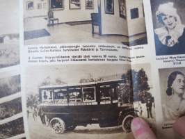 Suomen Kuvalehti 1943 nr 39, 25. syysk., kansikuva SS-vapaaehtoisten sankarihautajaiset Hietaniemessä, V.E. Tuompo,Mihaila &amp; Mari Mokeinen, Mottikaikuja Karhulasta