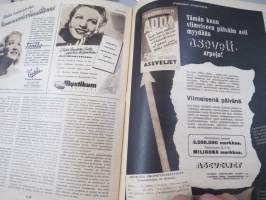 Suomen Kuvalehti 1943 nr 39, 25. syysk., kansikuva SS-vapaaehtoisten sankarihautajaiset Hietaniemessä, V.E. Tuompo,Mihaila &amp; Mari Mokeinen, Mottikaikuja Karhulasta