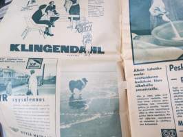 Kuluttaja 1958 nr 45, Kansikuva Wäinö Aaltonen / Taiteilijaliitto 1958, Lihankäyttö kotitaloudessa, Korkealle kehon kunto, mainoksia, ym.