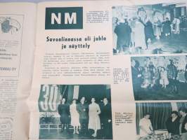 Kuluttaja 1958 nr 45, Kansikuva Wäinö Aaltonen / Taiteilijaliitto 1958, Lihankäyttö kotitaloudessa, Korkealle kehon kunto, mainoksia, ym.