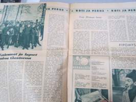 Kuluttaja 1958 nr 45, Kansikuva Wäinö Aaltonen / Taiteilijaliitto 1958, Lihankäyttö kotitaloudessa, Korkealle kehon kunto, mainoksia, ym.