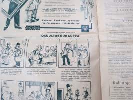 Kuluttaja 1958 nr 45, Kansikuva Wäinö Aaltonen / Taiteilijaliitto 1958, Lihankäyttö kotitaloudessa, Korkealle kehon kunto, mainoksia, ym.
