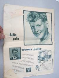 Kuluttaja 1958 nr 45, Kansikuva Wäinö Aaltonen / Taiteilijaliitto 1958, Lihankäyttö kotitaloudessa, Korkealle kehon kunto, mainoksia, ym.
