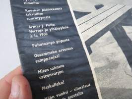 Aika ja Mies 1958 nr 1 -Kuusinen Oy asiakaslehti / miestenmuotilehti