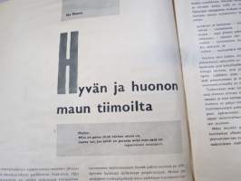 Aika ja Mies 1958 nr 1 -Kuusinen Oy asiakaslehti / miestenmuotilehti
