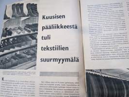 Aika ja Mies 1958 nr 1 -Kuusinen Oy asiakaslehti / miestenmuotilehti