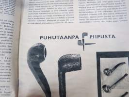 Aika ja Mies 1958 nr 1 -Kuusinen Oy asiakaslehti / miestenmuotilehti