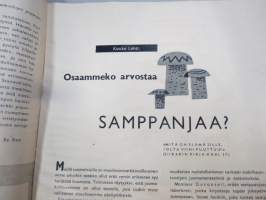 Aika ja Mies 1958 nr 1 -Kuusinen Oy asiakaslehti / miestenmuotilehti