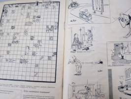 Aika ja Mies 1958 nr 1 -Kuusinen Oy asiakaslehti / miestenmuotilehti