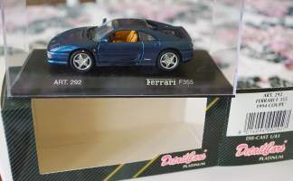 Detail Cars 1/43 Collection Platinum Series Art 292 Ferrari F 355 1994 Coupe - pienoismalli käyttämätön alkuperäisessä pakkauksessa