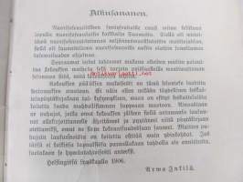 Nuorisoseuraliikkeen 25-wuotismuisto. Kokousten selontekoja