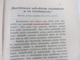 Nuorisoseuraliikkeen 25-wuotismuisto. Kokousten selontekoja