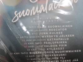Olen suomalainen - musiikkia elokuvasta (Kari Tapio) -CD-levy ja esittely avaamattomassa pakkauksessa