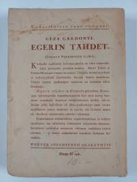 Egerin tähdet : (Gergely Bornemisszan elämä) : romaani 1