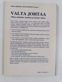 Valta johtaa : miten sisäistän, hankin ja käytän valtaa